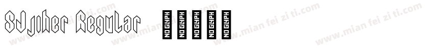 SJjiher Regular字体转换